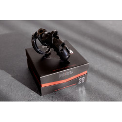 MANCAGE Cage de chasteté ManCage Modèle 26 - 11.5 x 3.5 cm Noire